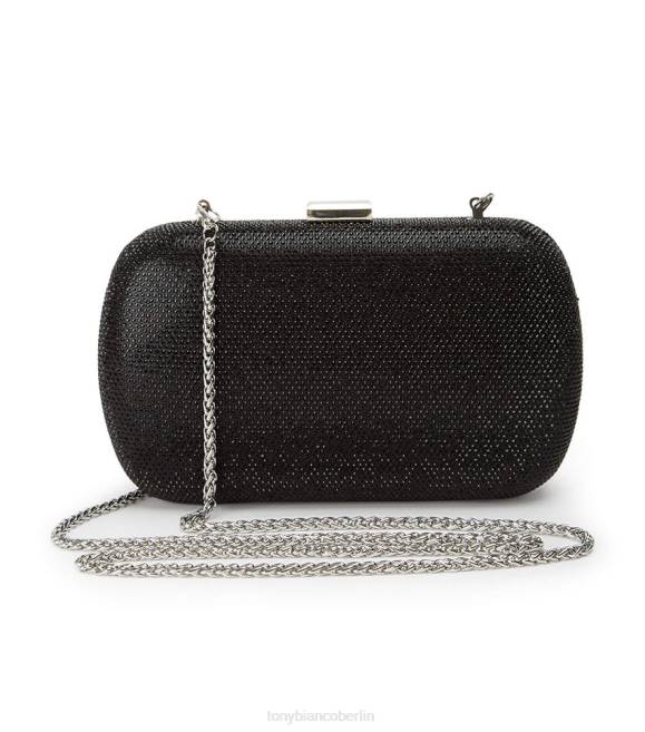 Bling Heels| de Tony Bianco Frauen Cori-Kupplung schwarzer Kristall 4624309
